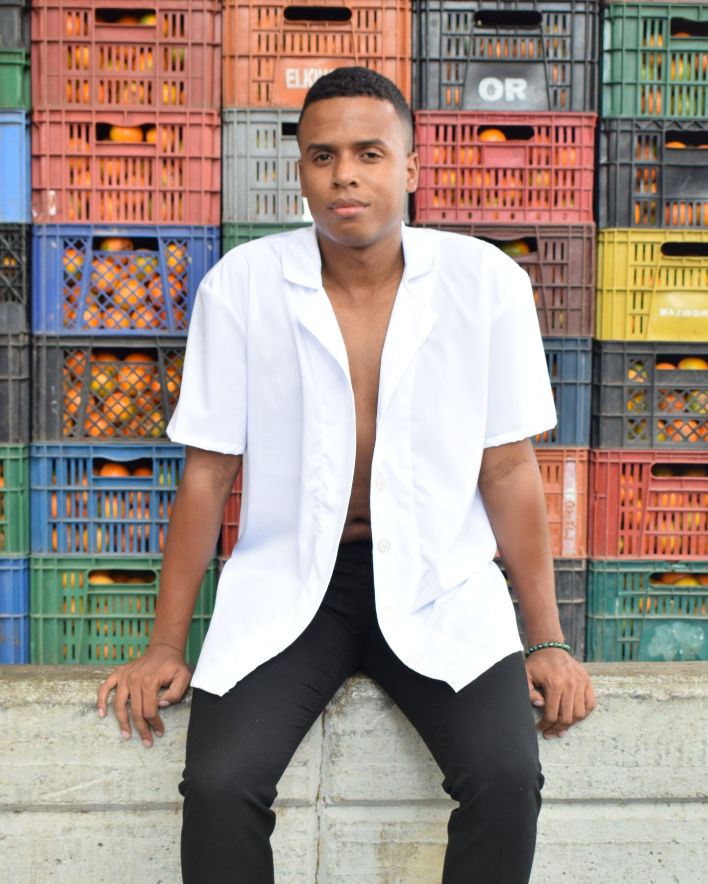 Camisa Blanca Básica 🤍✨