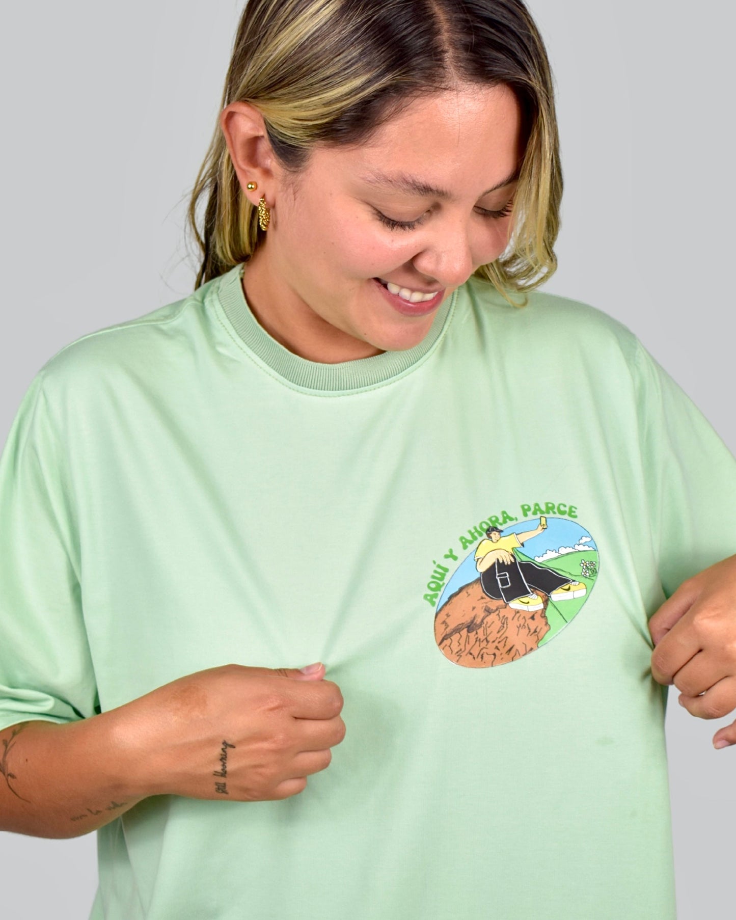 Camiseta Aquí y Ahora