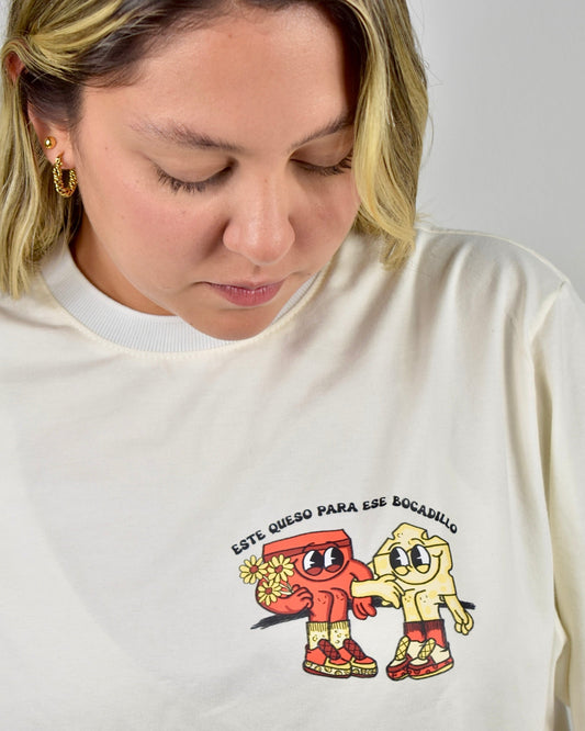 Camiseta Quesito con Bocadillo