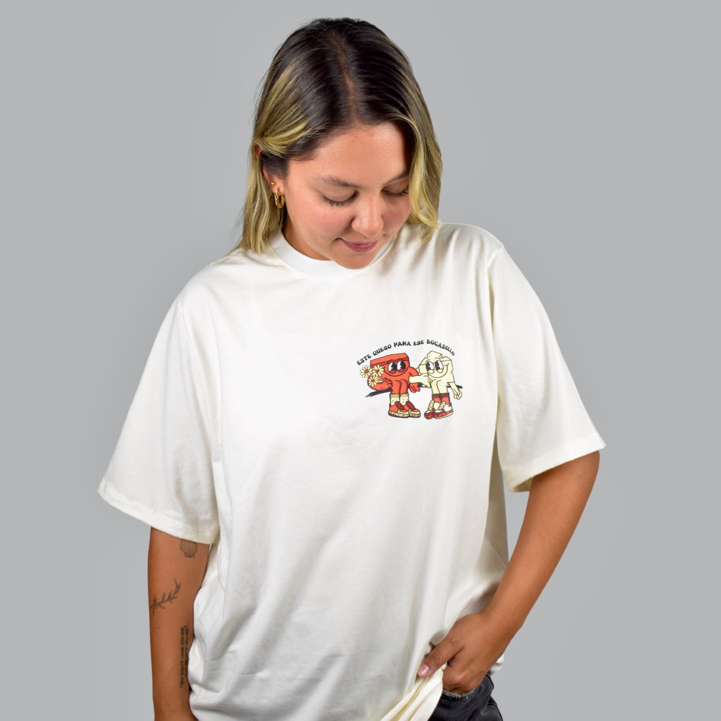 Camiseta Quesito con Bocadillo